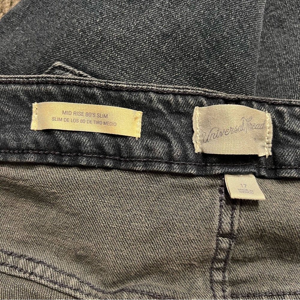 NWT- Universal Thread Women's Mid Rise 80s Slim Dark Wash Ankle Jeans size 17 - Picture 12 of 14